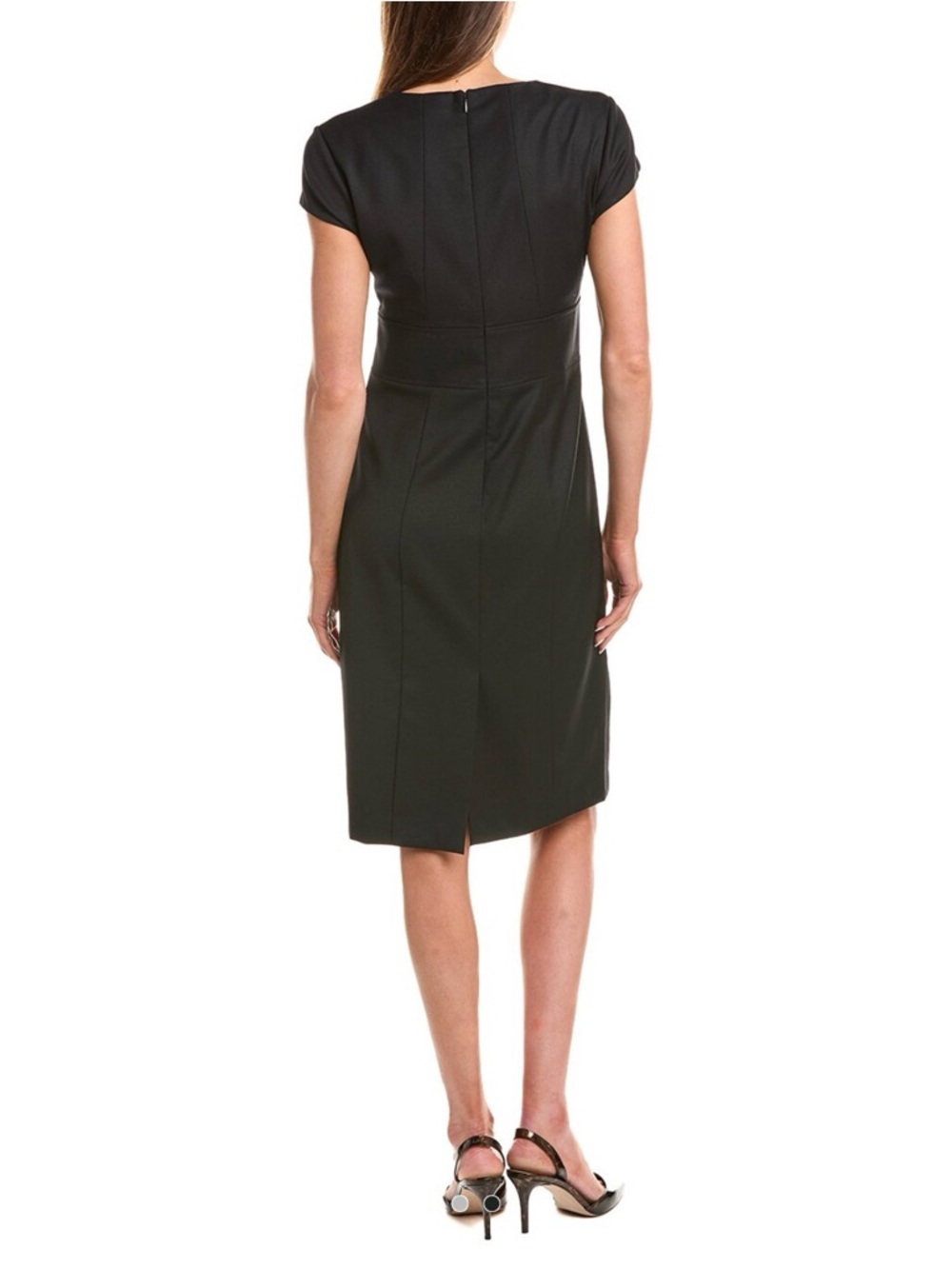 Banana Republic Heart Square-Neck Midi Dress - Picture 2 of 6